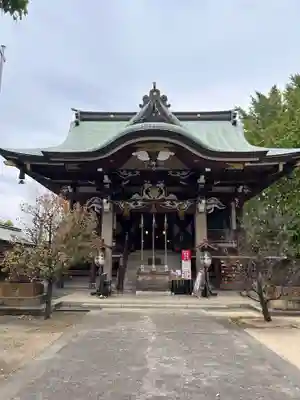 諏訪神社の本殿・本堂