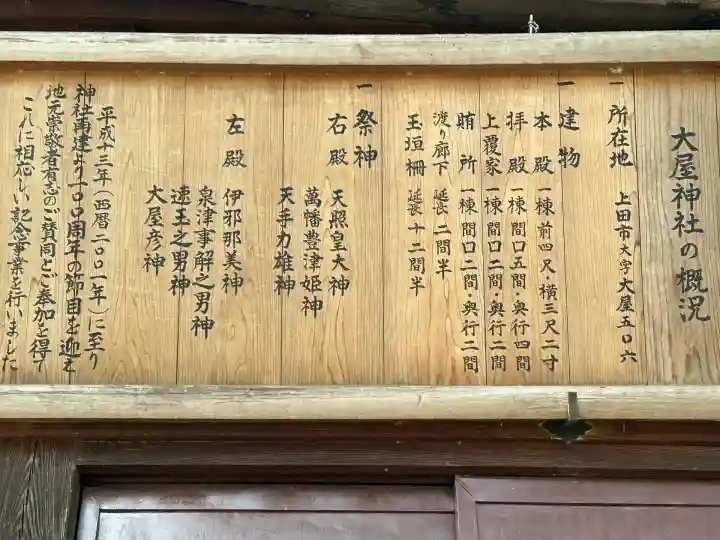 大屋神社(長野県)