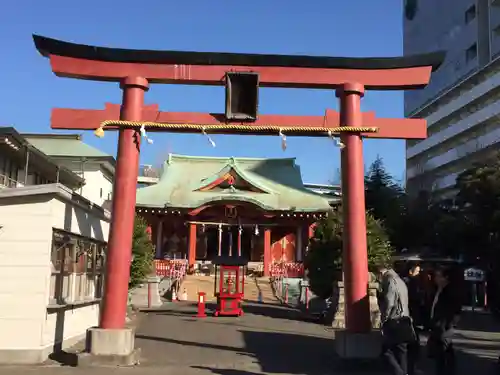 東京羽田 穴守稲荷神社の鳥居