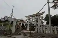 矢田坐久志玉比古神社の鳥居