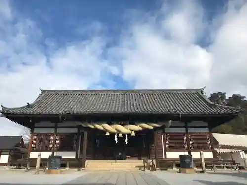 阿智神社の本殿・本堂