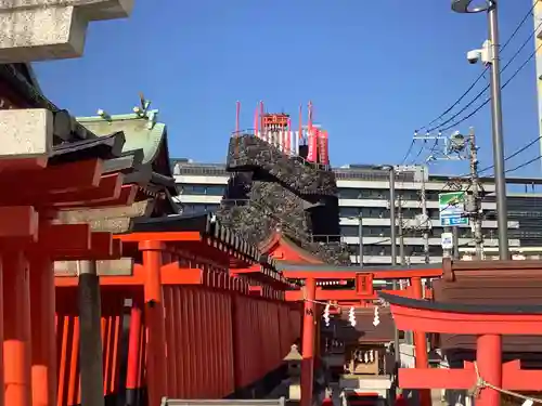 東京羽田 穴守稲荷神社の鳥居