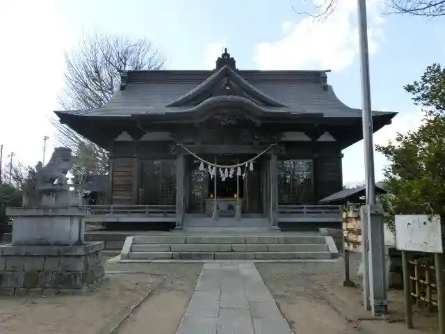茂原八幡神社の本殿・本堂