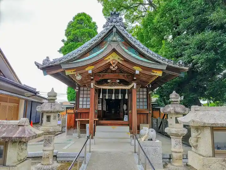 大井神社(如意)の本殿・本堂