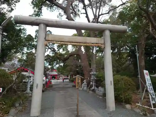 米之宮浅間神社の鳥居