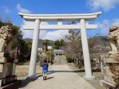 兵庫縣神戸護國神社の鳥居