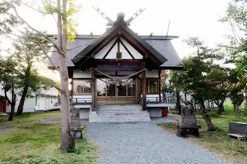 新篠津神社の本殿・本堂