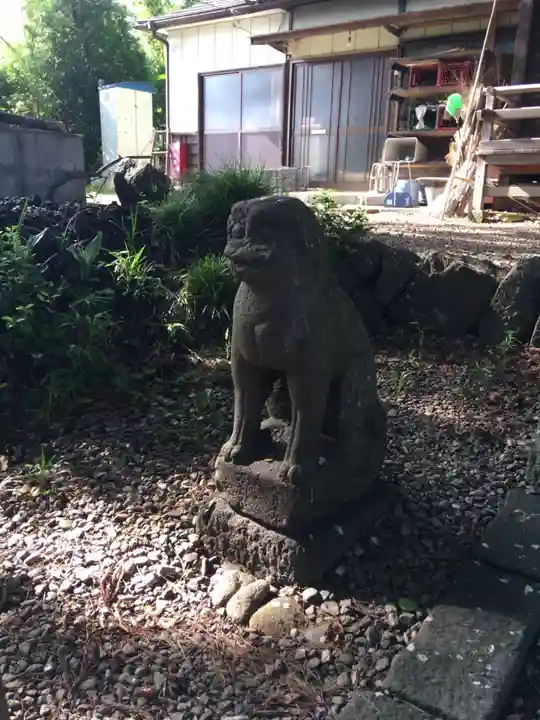 鹿島神社の狛犬
