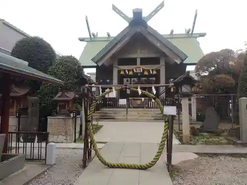 簸川神社の本殿・本堂