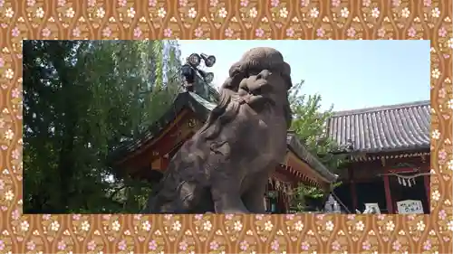 浅草神社の狛犬
