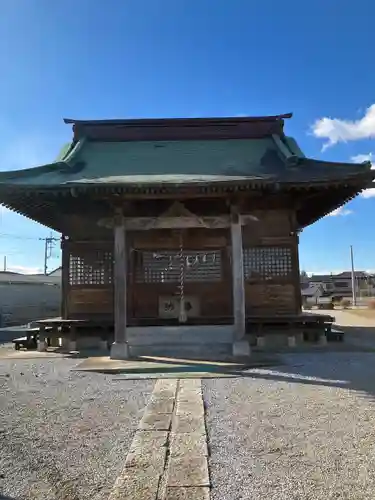 八幡社の本殿・本堂