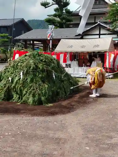 清宝院のお祭り
