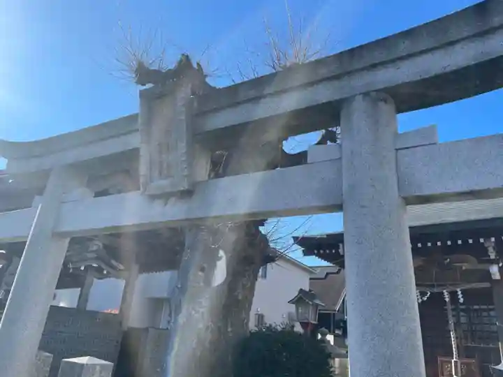 秋葉神社の鳥居