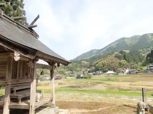 横見神社の本殿