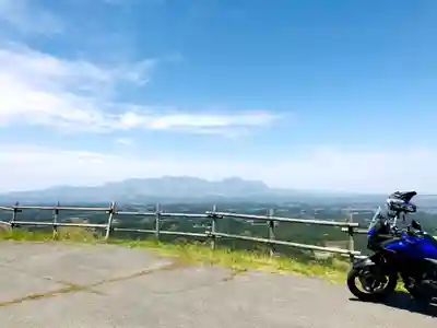 朝日稲荷神社の景色