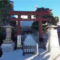 蒲田八幡神社の鳥居