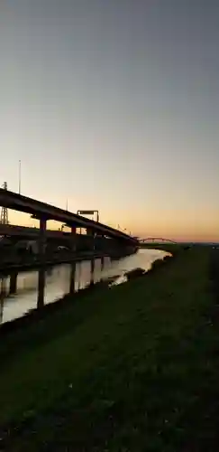 篠原稲荷神社の周辺