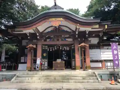 北澤八幡神社の本殿・本堂