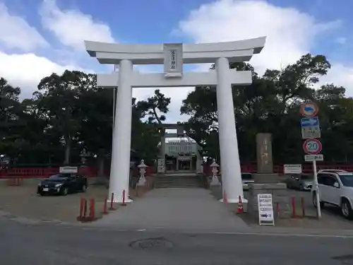 唐津神社の鳥居