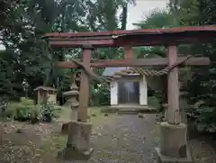 雷電神社の鳥居