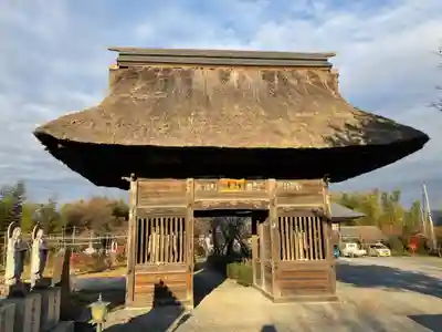 永福寺　童子堂の山門・神門