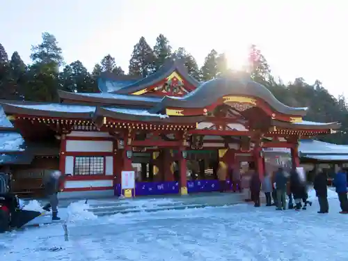 盛岡八幡宮の本殿・本堂