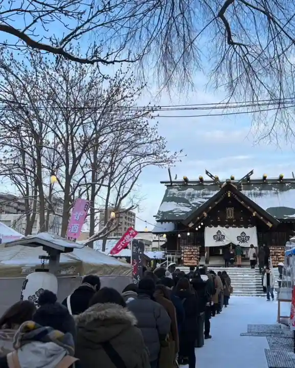 札幌諏訪神社の初詣