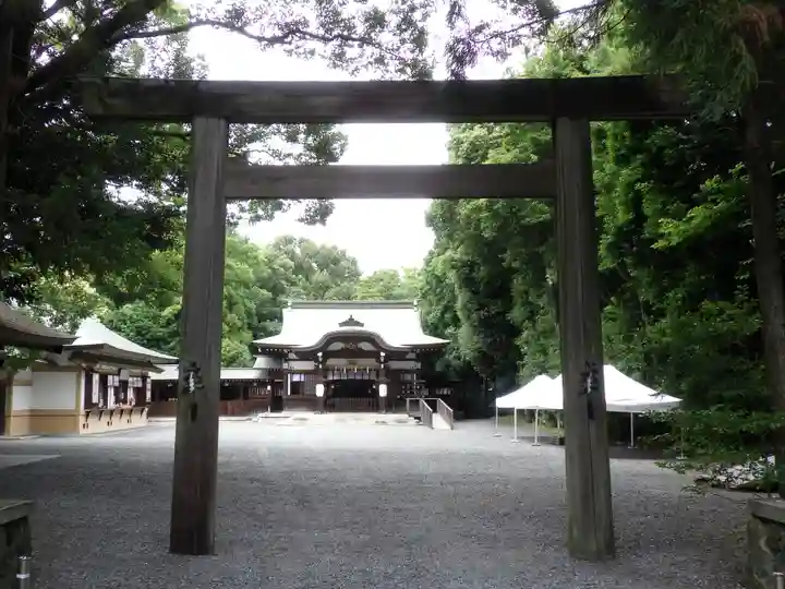 氷上姉子神社(熱田神宮摂社)の鳥居