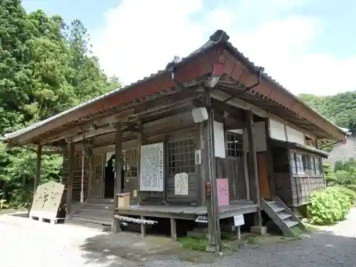 傳乗寺（真木大堂）の本殿