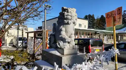 発寒神社の狛犬