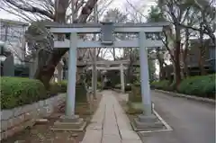 前原御嶽神社の鳥居