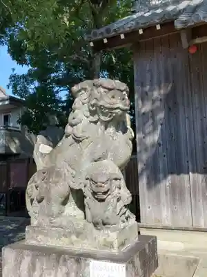 北山神明社の狛犬