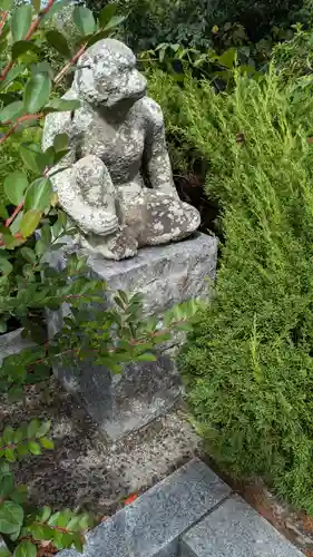 浅間神社の像