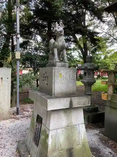 久保稲荷神社の狛犬