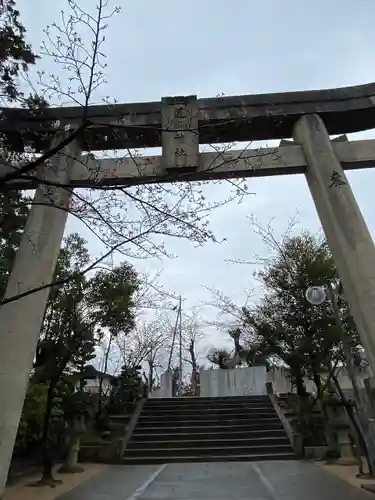 道通神社の鳥居