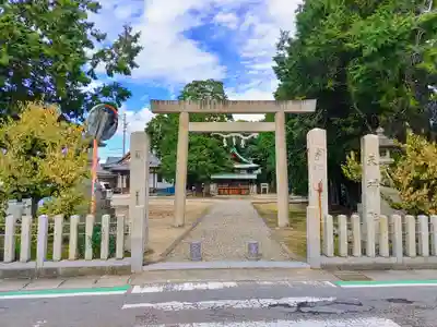 天神社・覚明堂(牛山町)の鳥居