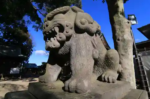 三島八幡神社の狛犬