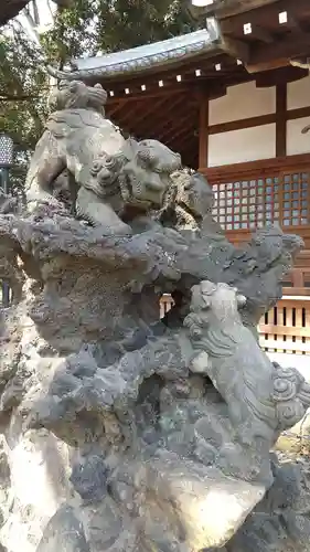 平塚神社の狛犬