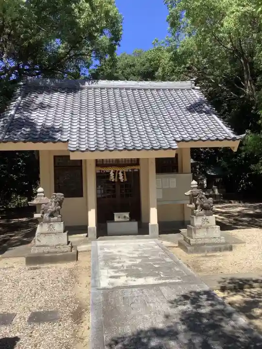 和爾良神社(猪子石原)の本殿・本堂