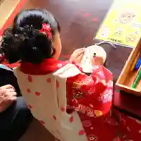 三津厳島神社の七五三参