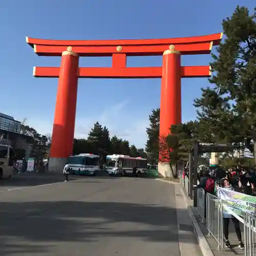 平安神宮の鳥居