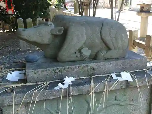 桃山天満宮の像