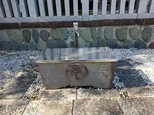 本村神明社の手水舎