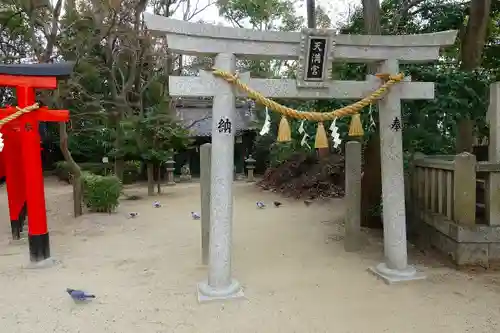 亀之森住吉神社の鳥居