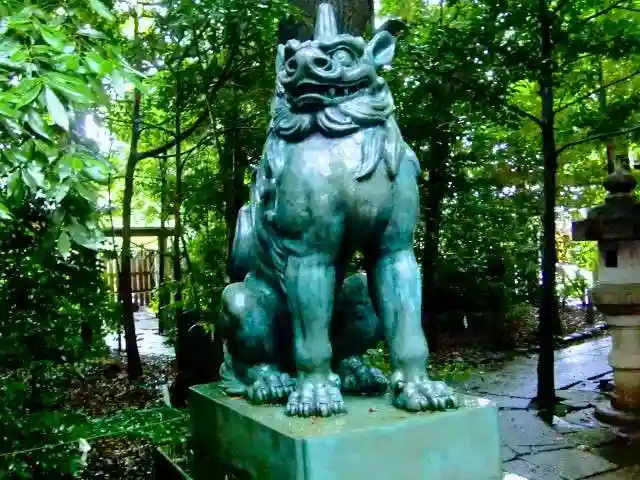 駒木諏訪神社の狛犬