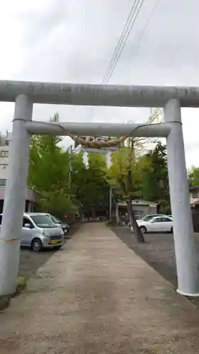 阿邪訶根神社の鳥居