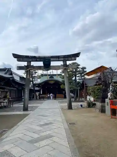 京都ゑびす神社の鳥居