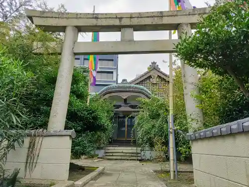 正覚寺の鳥居