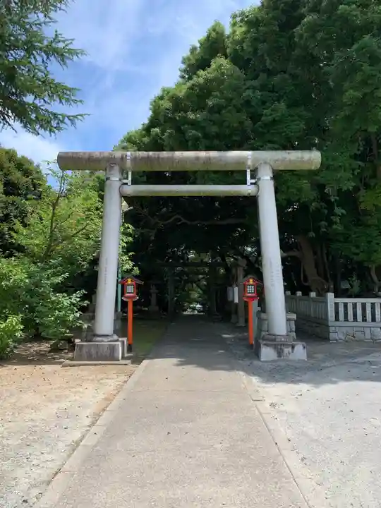 常陸第三宮 吉田神社の鳥居