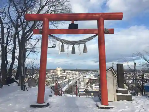 星置神社の鳥居